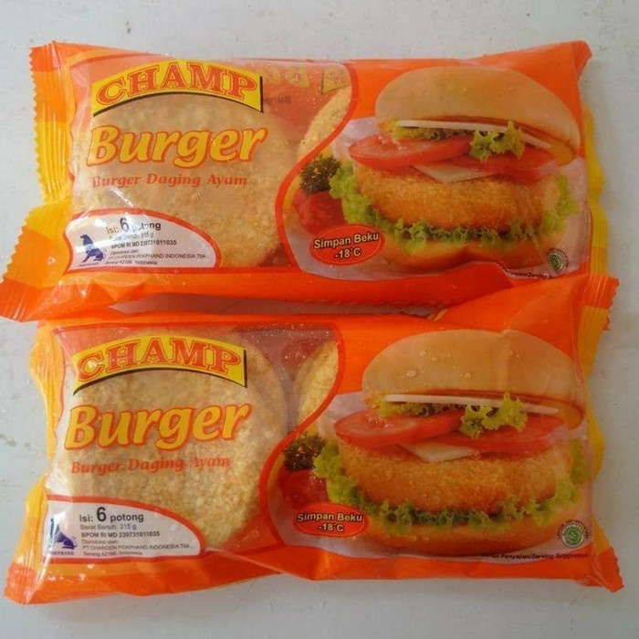 

Champ Chicken Burger 315gr