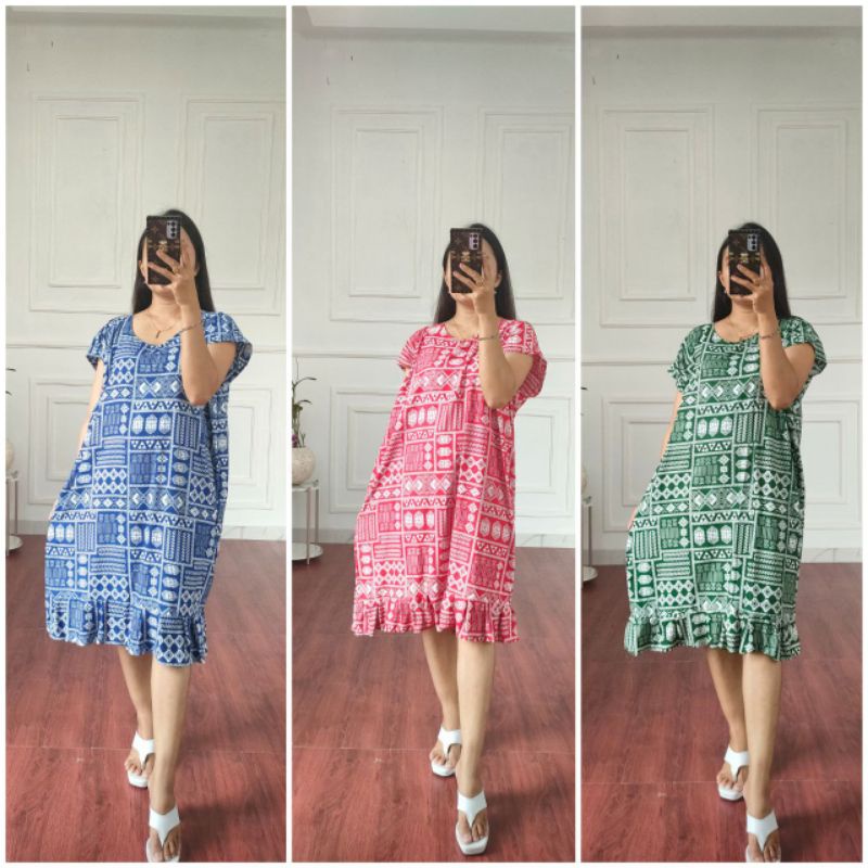 DNS - MIDI REMPEL PASTEL, MIDI DRESS MINI, MIDI WARNA PASTEL MINI REMPEL, DASTER MIDI REMPEL, DASTER