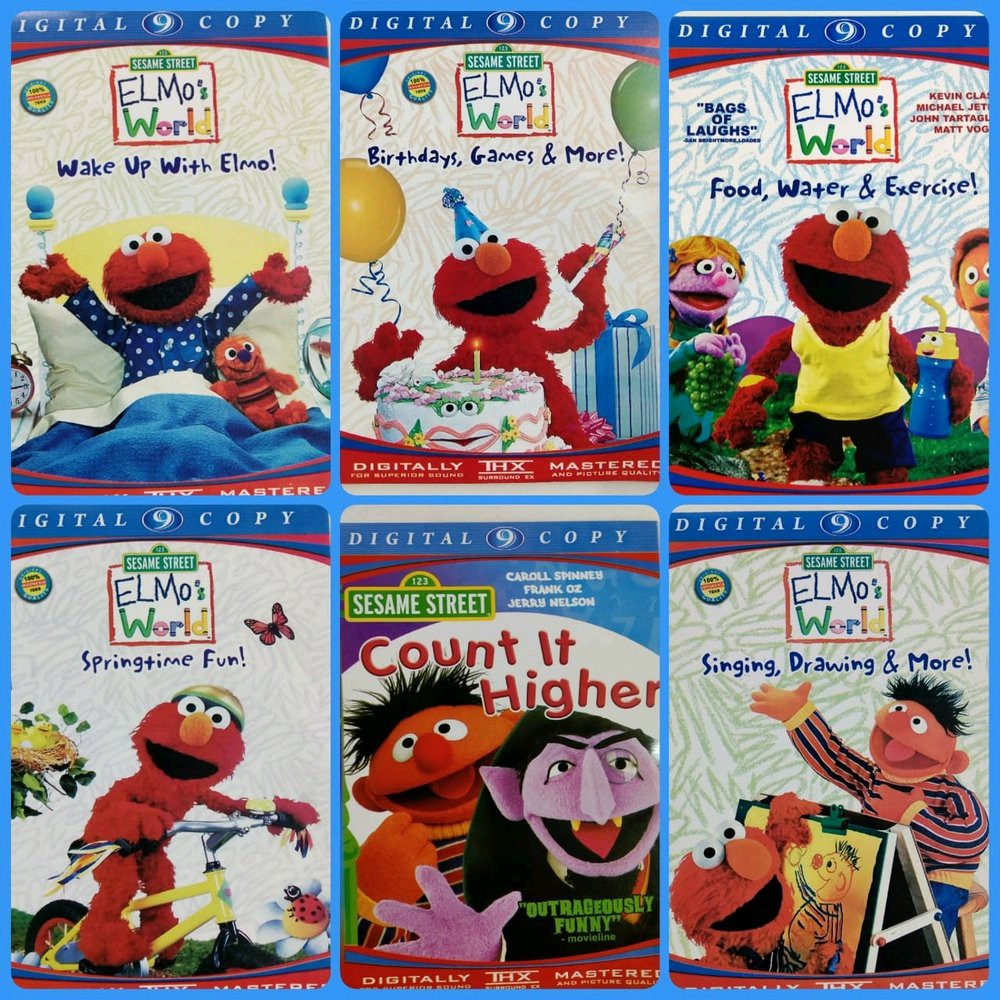 Paket PROMOO DVD film elmo -KASET PROMOO DVD film kartun anak