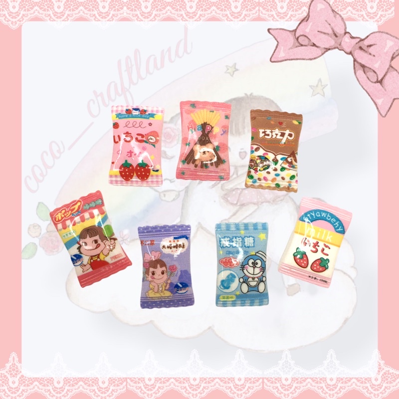 Resin candy | Bahan decoden case | hiasan DIY top loader