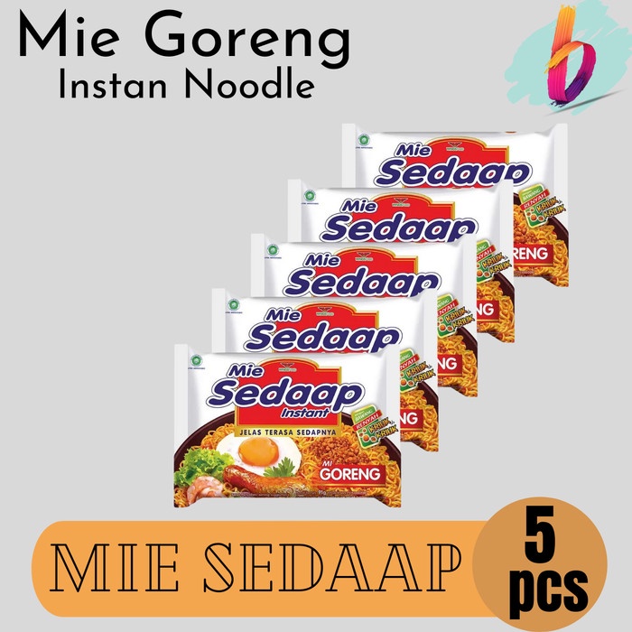 

Sedaap Mie Goreng 5 pcs 90 g