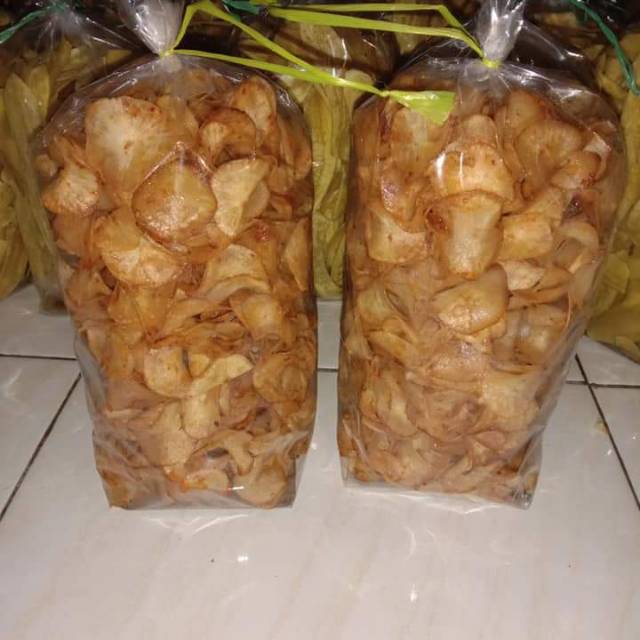 

Keripik singkong pedas