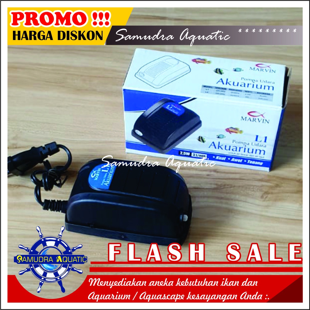 Mesin AERATOR 1 LUBANG (Aerator Saja), Air Pump Mesin Airator Aquarium Aquascape, FREE BUBLEWRAP