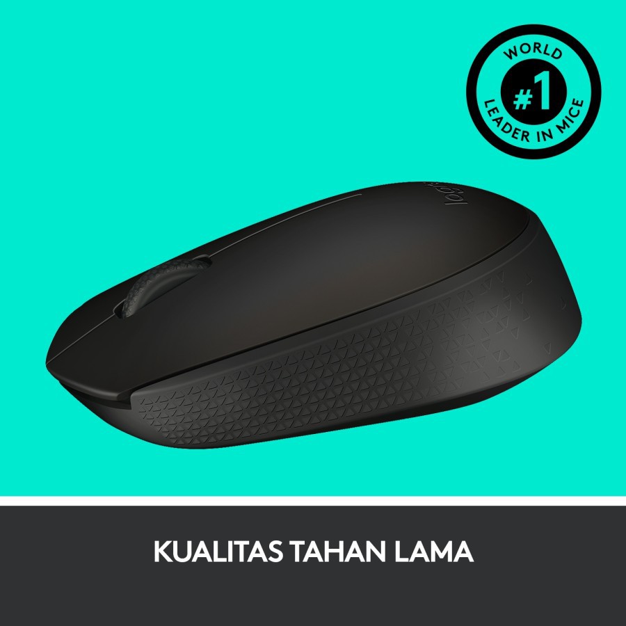 Logitech M170 Mouse Wireless untuk Windows, Mac, ChromeOS