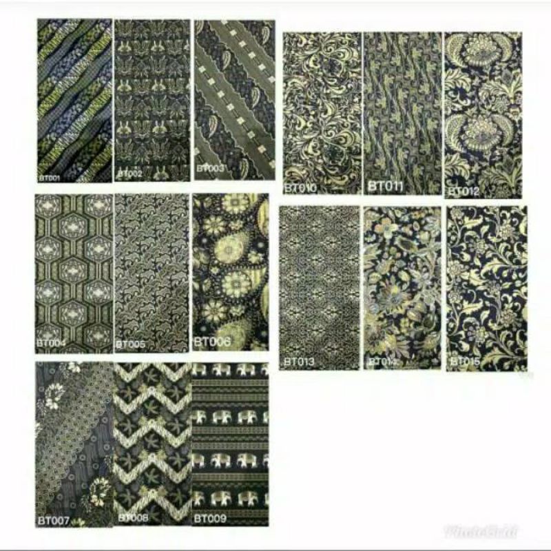 Masker Motor Baff Multifungsi Motif Batik Seamless