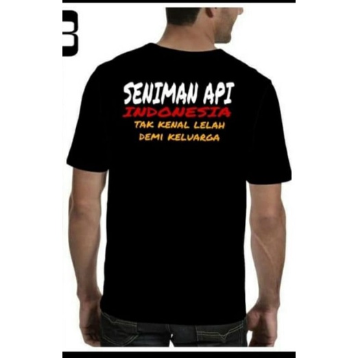 kaos fashion seniman api