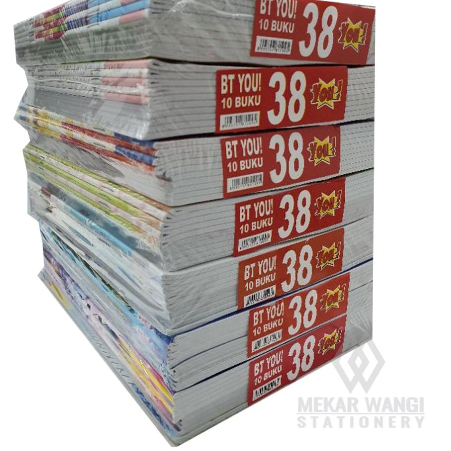 

Buku tulis You fancy gambar 38 Lembar - 1 Pack isi 10 Buku ダ