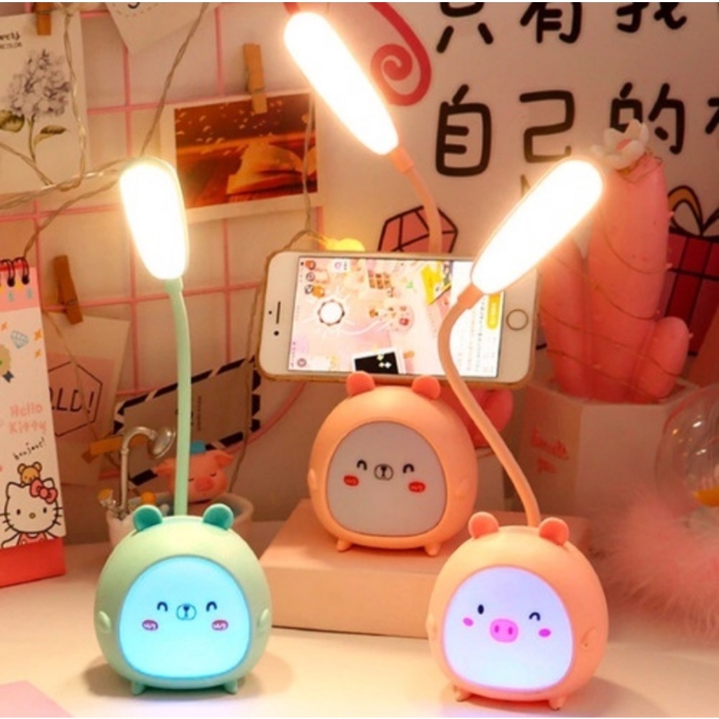 Lampu Meja Double LED lamp / Lampu Baca / Lampu Belajar / Reading Lamp