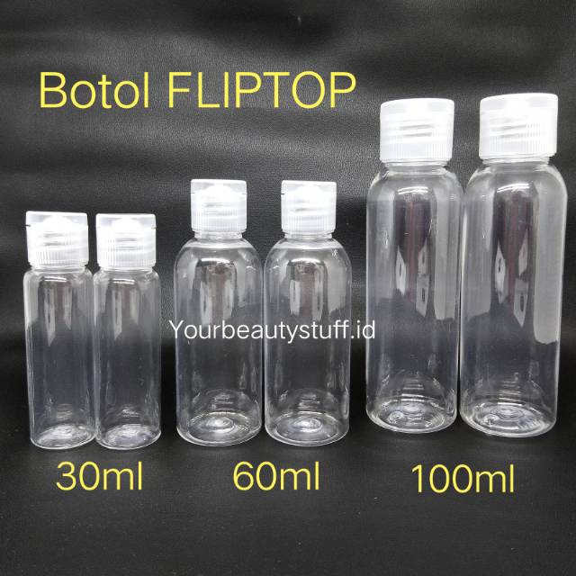 BOTOL PFLIPTOP 30ML 60ML 100ML