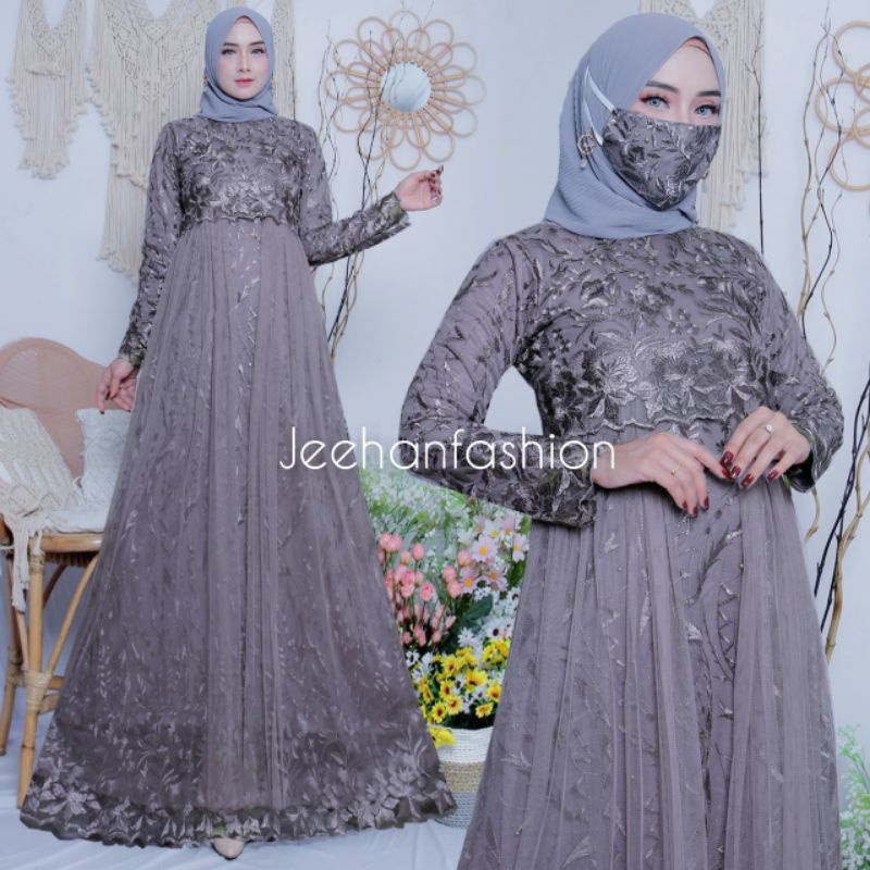 Gamis Kebaya / Kebaya Alexa / Gamis Alexa / Kebaya Burkat / Gamis Burkat Tille