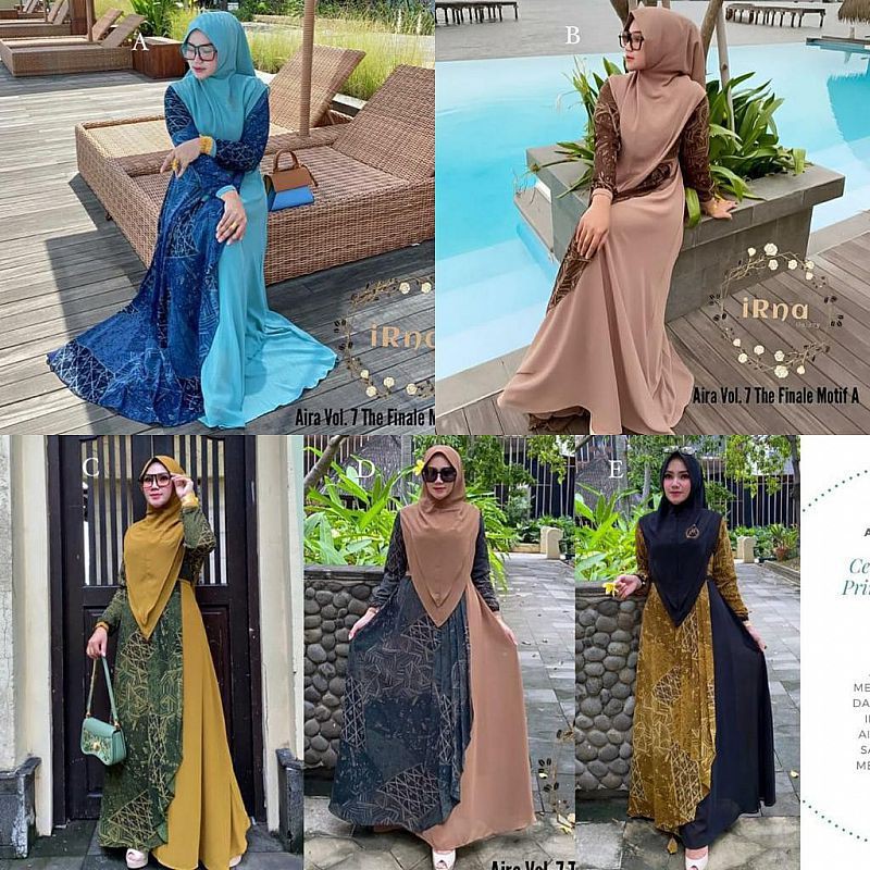 Set syari Aira vol. 7 original irna