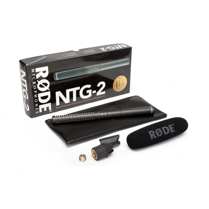 Rode NTG-2 / NTG2 / NTG 2 Multi-powered Shotgun Microphone
