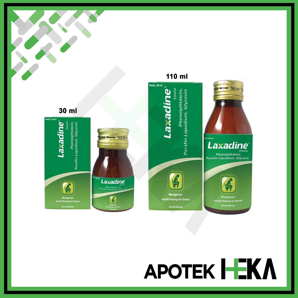 Laxadine Syrup Botol - Sirup Obat Sembelit Sulit BAB (SEMARANG)