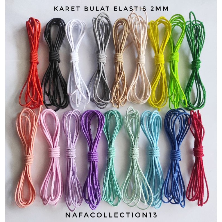 Tali karet elastis untuk strap mask /Tali masker