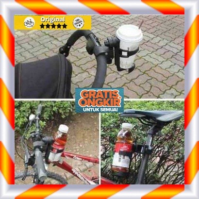 Tempat Holder Botol Minum Sepeda Polygon MTB Kereta Bayi R2229