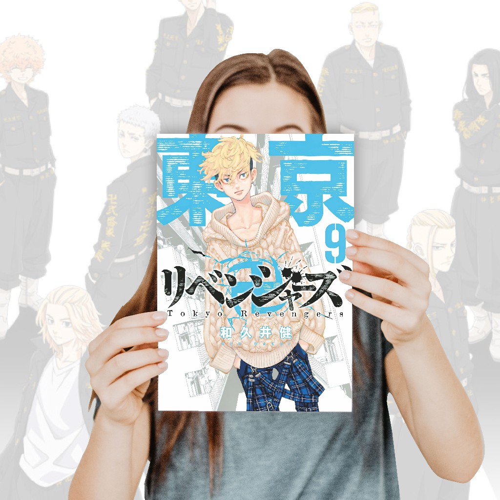 Poster Anime Tokyo Revengers Koleksi A4 - Takemichi Mikey Draken Baji Kazutora-9 TR