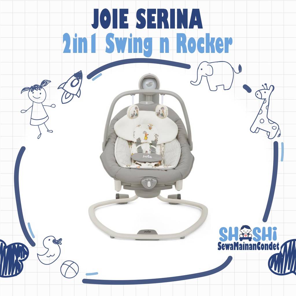 Sewa Joie Meet Serina 2in1 Swing &amp; Rocker