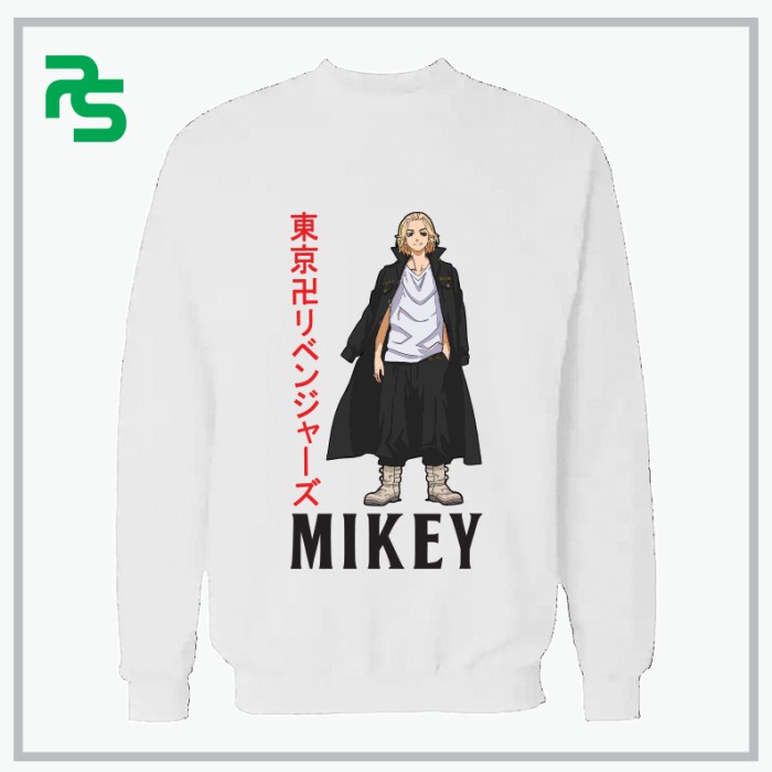 Sweater Basic Jaket Tokyo Revengers Mikey Anime