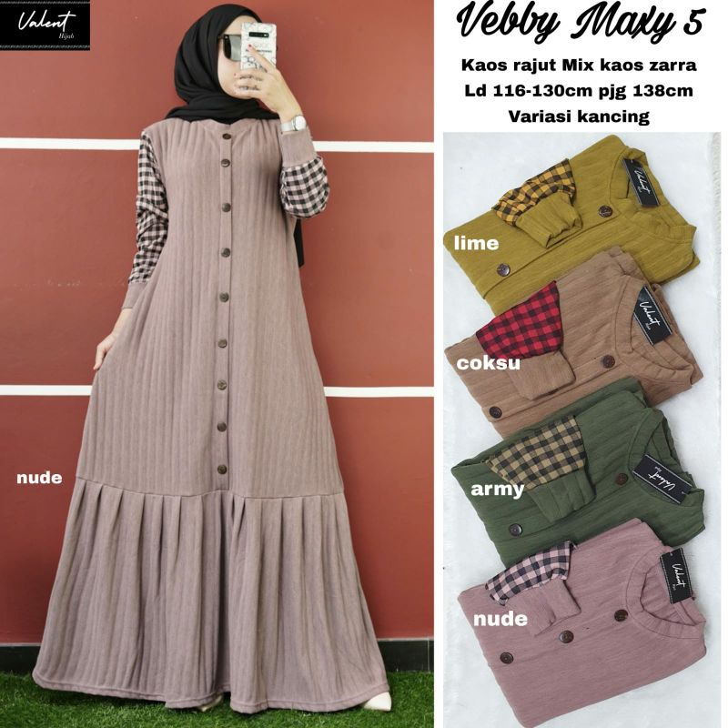 gamis vebby by valent