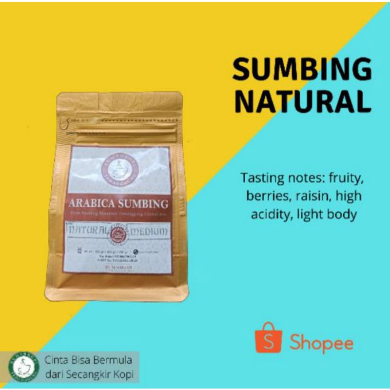 

Arabika Temanggung Natural Proses kemasan 250gram