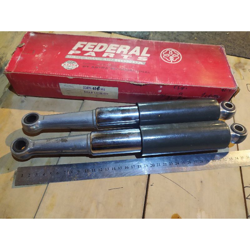 shockbreaker sokbeker shock belakang honda c50 c70 c90 pispot original nos federal