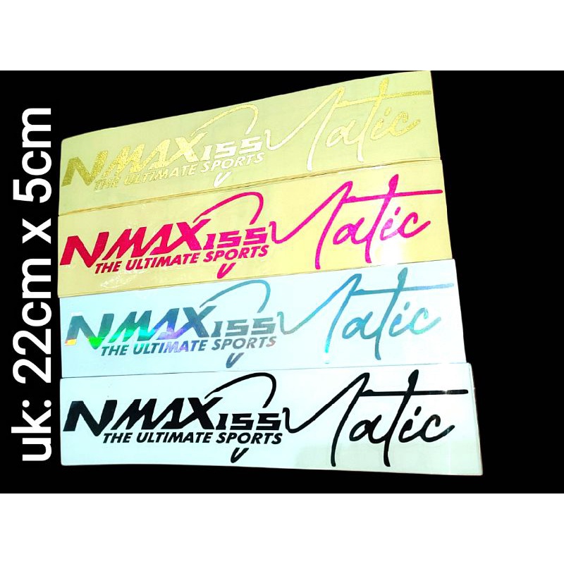 sticker cutting NMAX MATIC