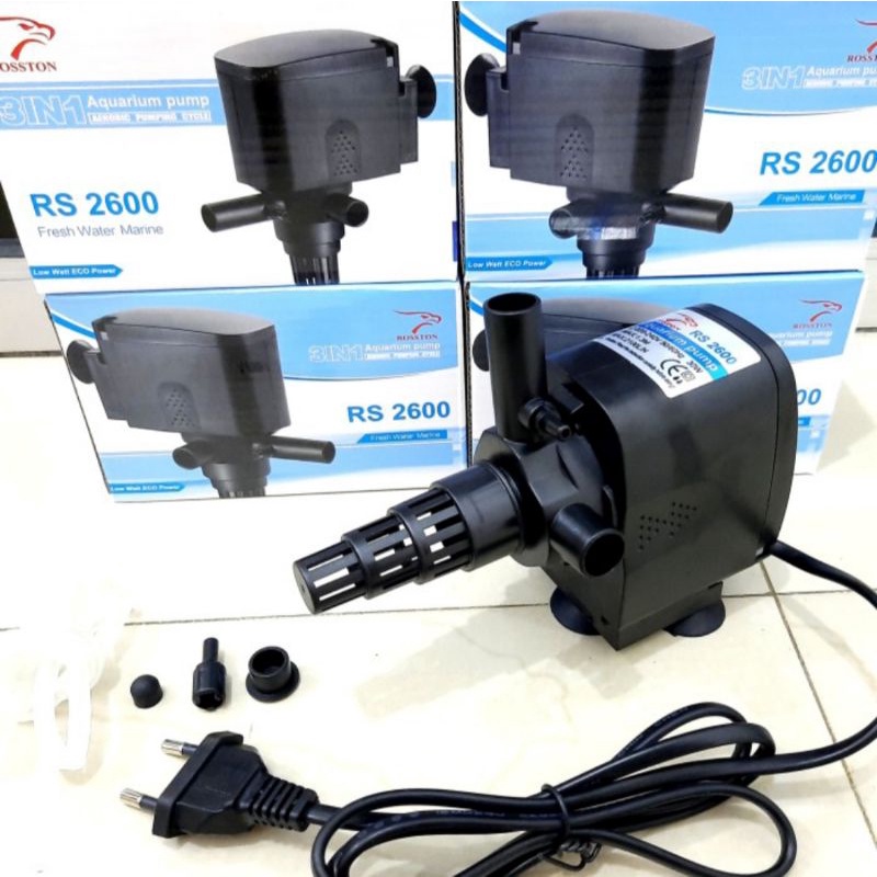 PROMO MURAH Pompa aquarium kolam 2100L Rosston MARVIN dari yamano roston RS 2600 Power Head