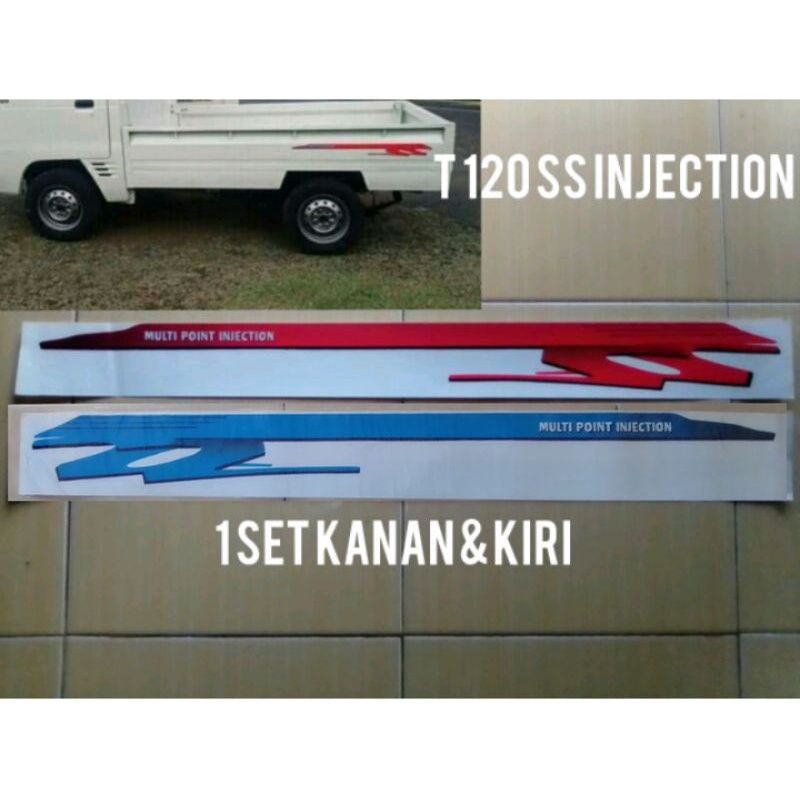 stiker pick up Mitsubishi 1,5 t120 ss mpi injection