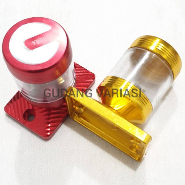 Tutup Minyak rem stempel transparan kaca Suzuki Vixion satria Fu 150 pCx