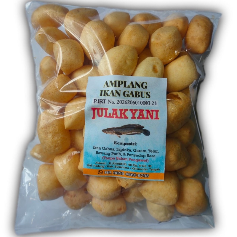 

Amplang ikan Gabus
