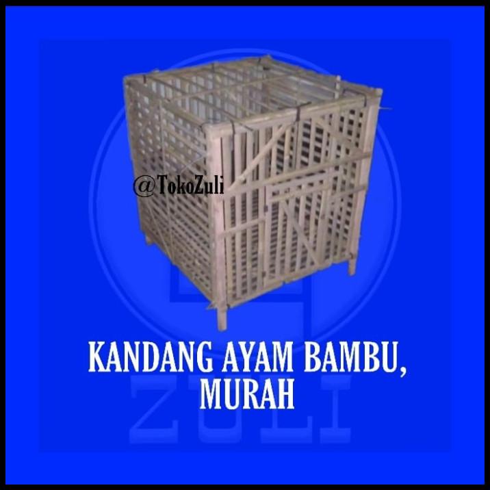 

Kandang Ayam Bambu, Murah