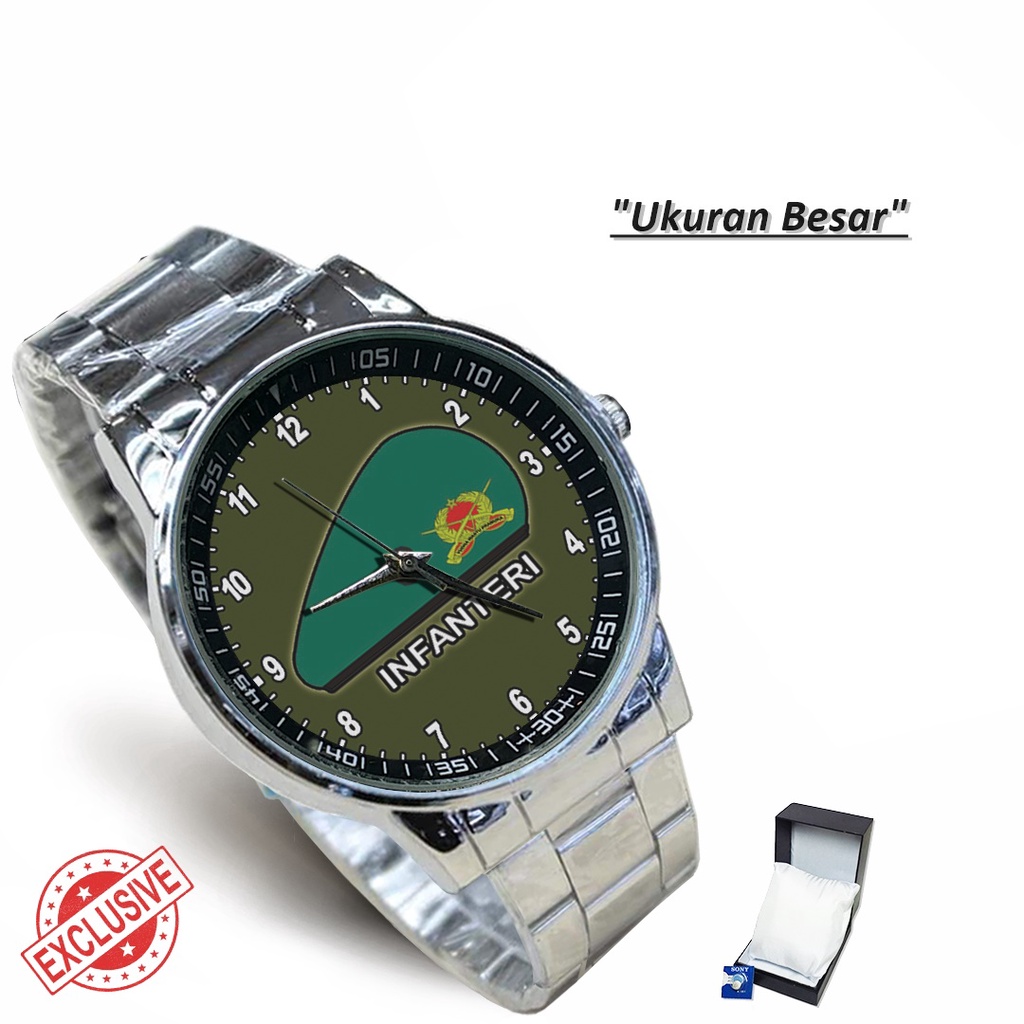 Jam Tangan Rantai Couple INFANTERI 01 (Nice)