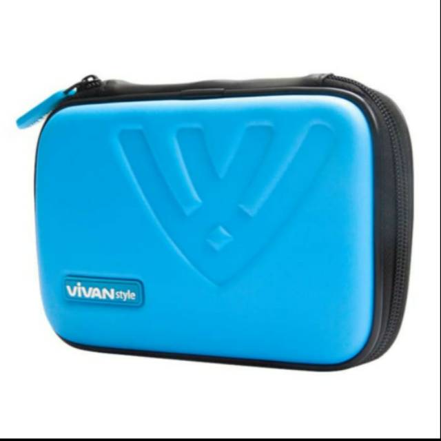 Vivan Organizer Bag VBG-E01 Eva Hard Case Tas Dompet Organizer Gadget Pouch Powerbank
