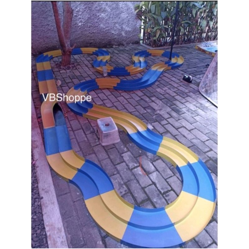 Track lintas tamiya balap super battle arena race car speed formula 1 tamia 4wd