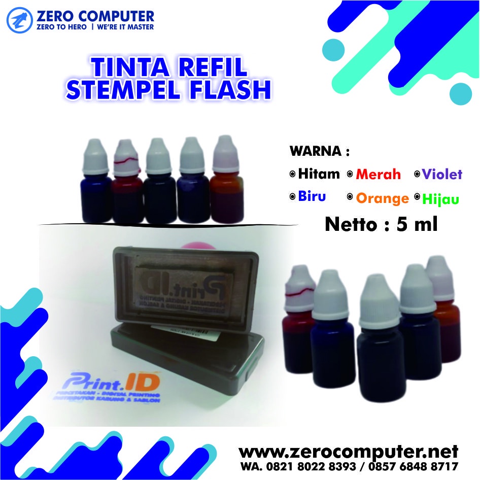 Jual Tinta Stempel Flash 5 Ml Shopee Indonesia