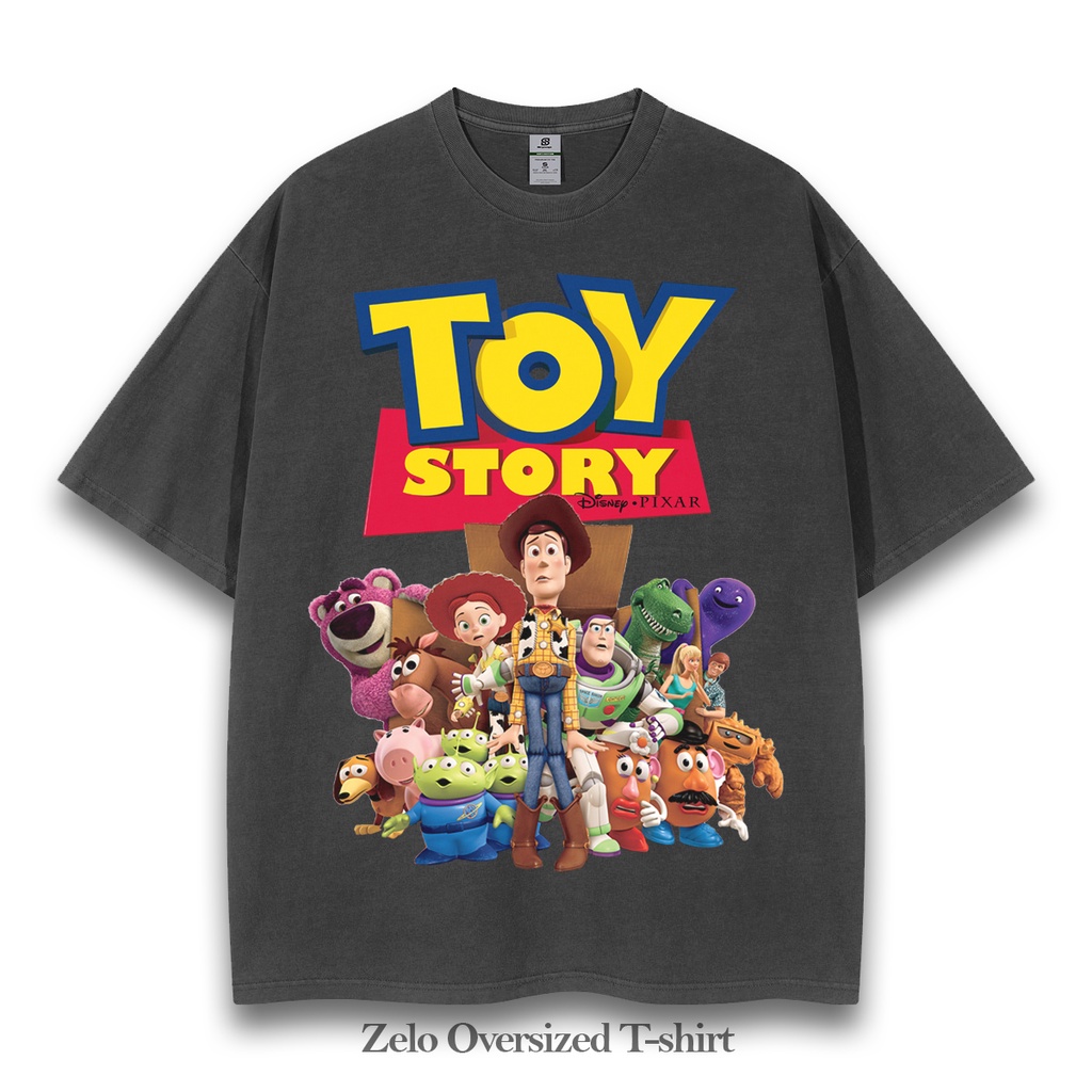 Kaos Toy Story Vintage Tee T shirt Oversize Toy Story