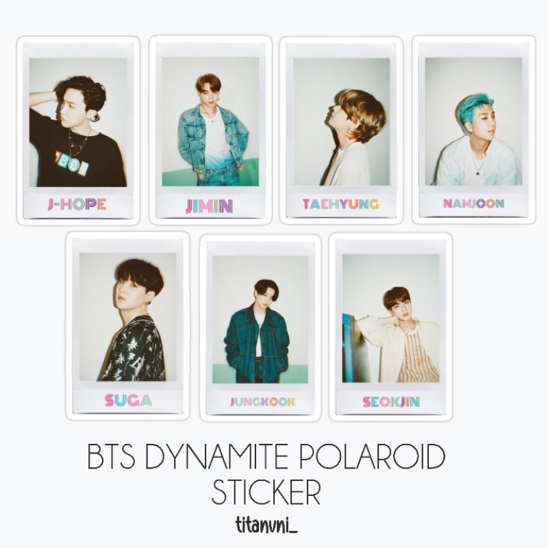 

BTS Dynamite Sticker