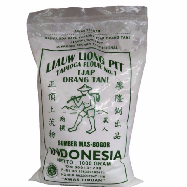 Liaw Liong Pit Tepung Tapioka Orang Tani 1Kg