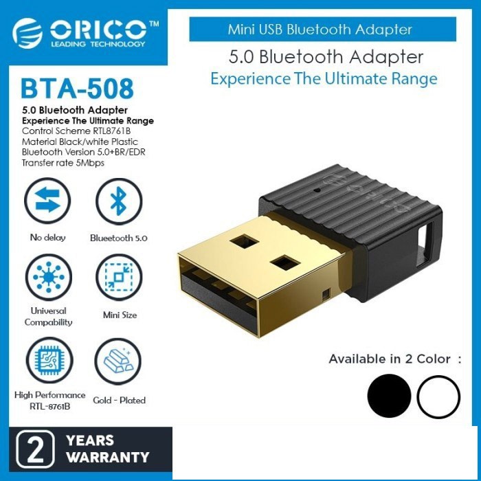 ORICO BTA-508 5.0 Bluetooth Adapter