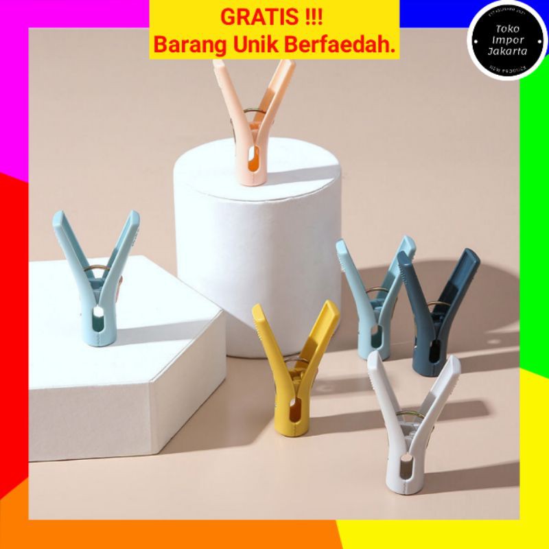 Jepitan Baju Jemuran Unik Karakter Warna warni Isi 10 - 20 PCS