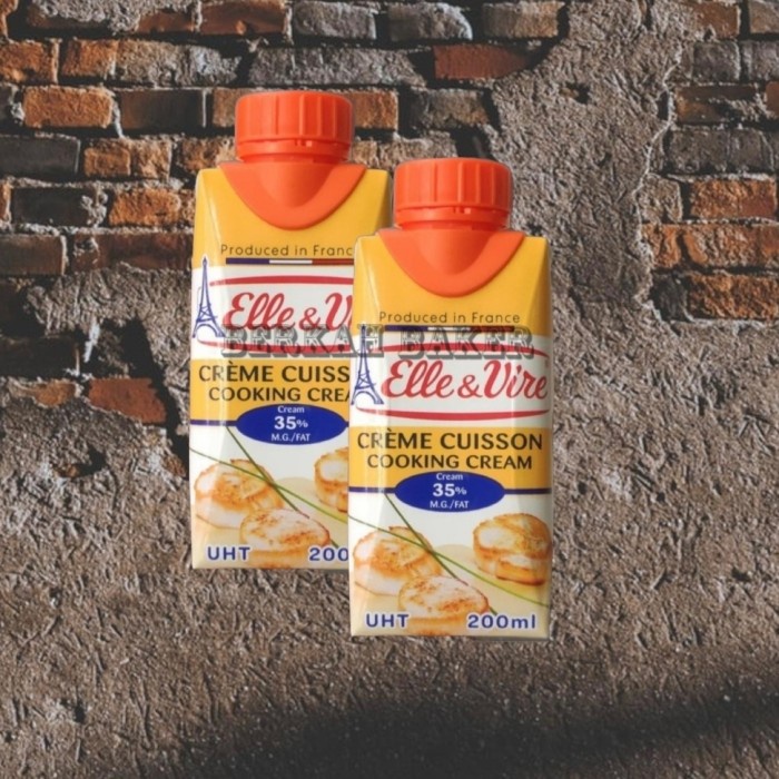 

Krim- Elle & Vire Cooking Cream 200 Ml -Krim.