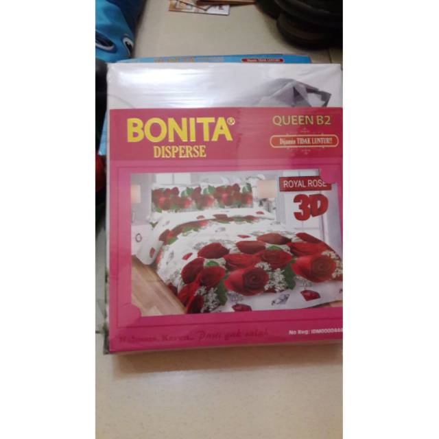 Sprei bonita no 2 royal rose