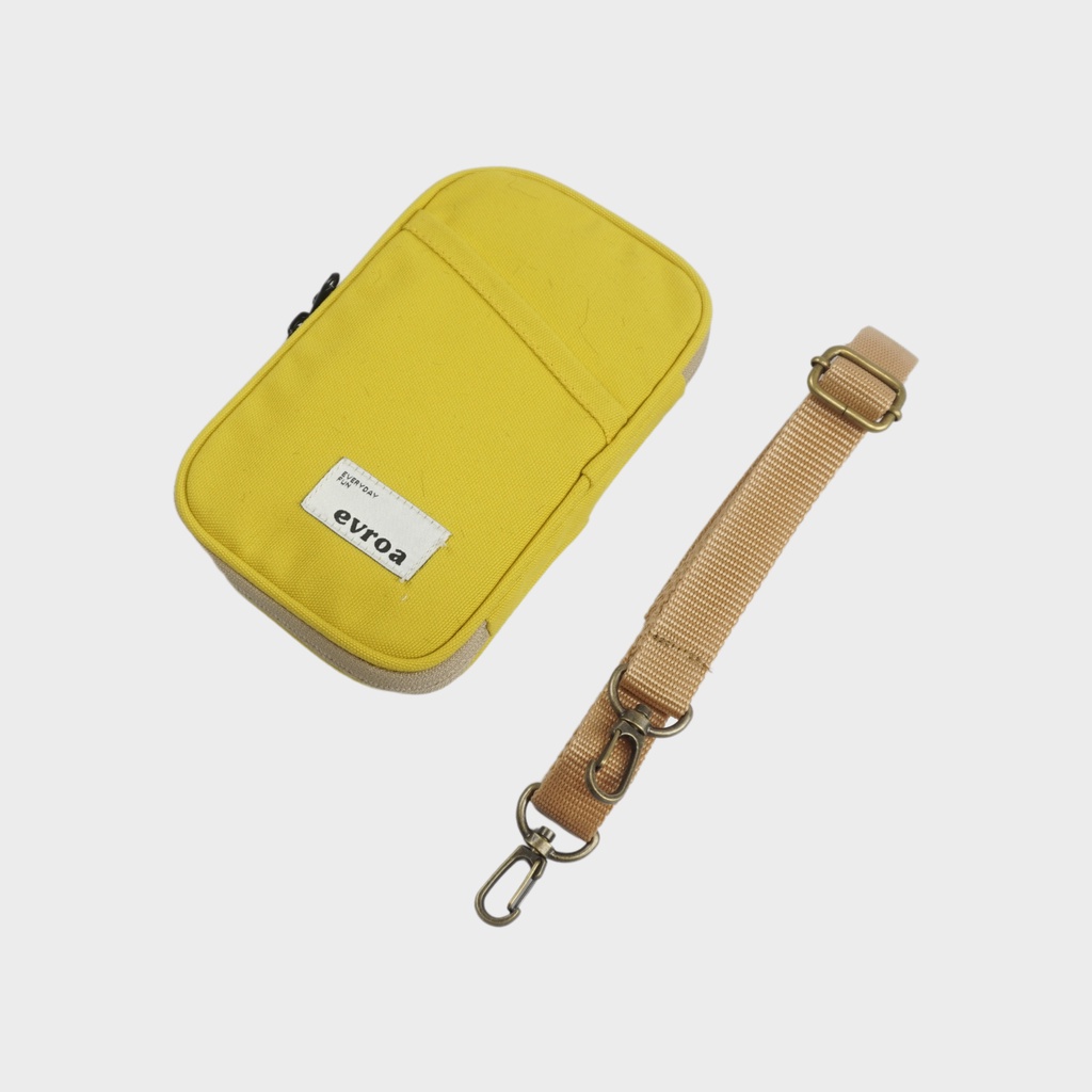 Evroa Polka Sling Phone - Lemon