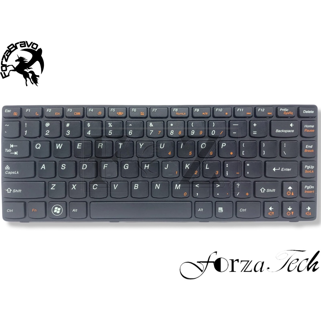 Keyboard LENOVO G490 G405 G400 Laptop keyboard Lenovo Frame Black