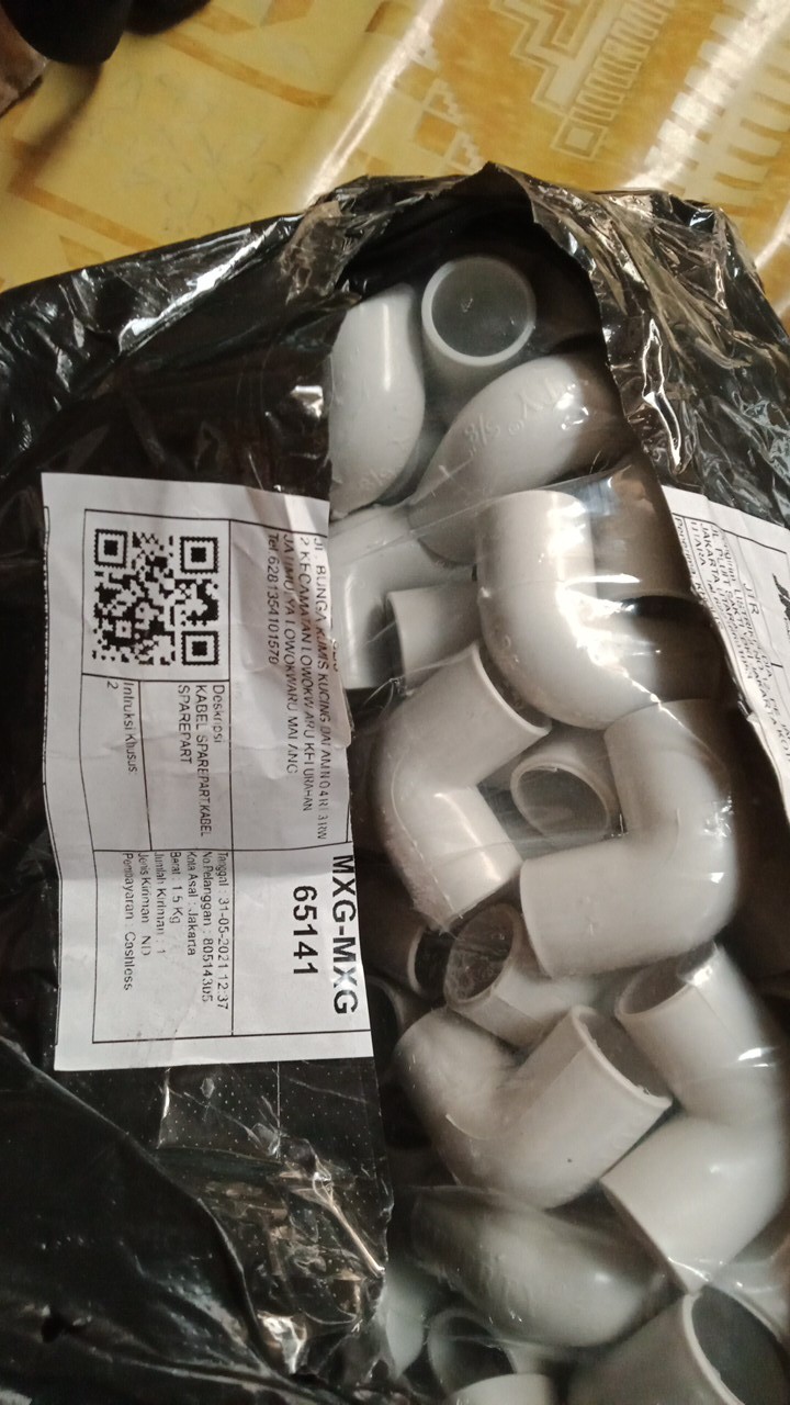 Knee Superty 5/8 Sambungan Pipa/ Knie 5/8