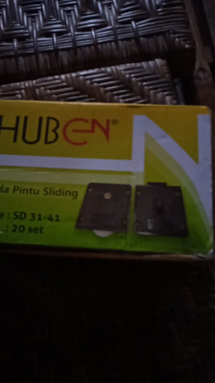 Roda Pintu Lemari Sliding Geser Huben Sd 3141