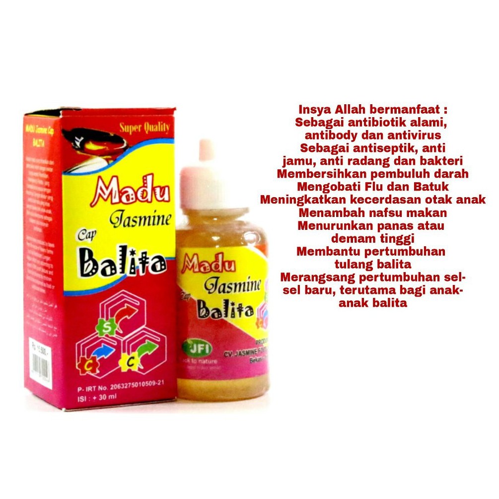 Madu Balita Jasmine Jasmin 30 ML