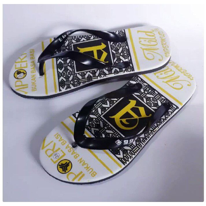 Kakiku01 Sandal Rumah Pria Motif Rokok Terbaru
