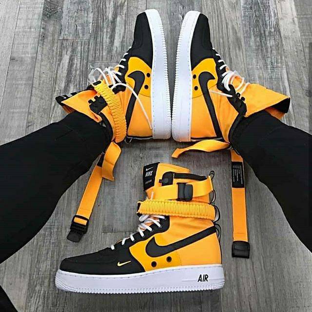 air force 1 high laser orange