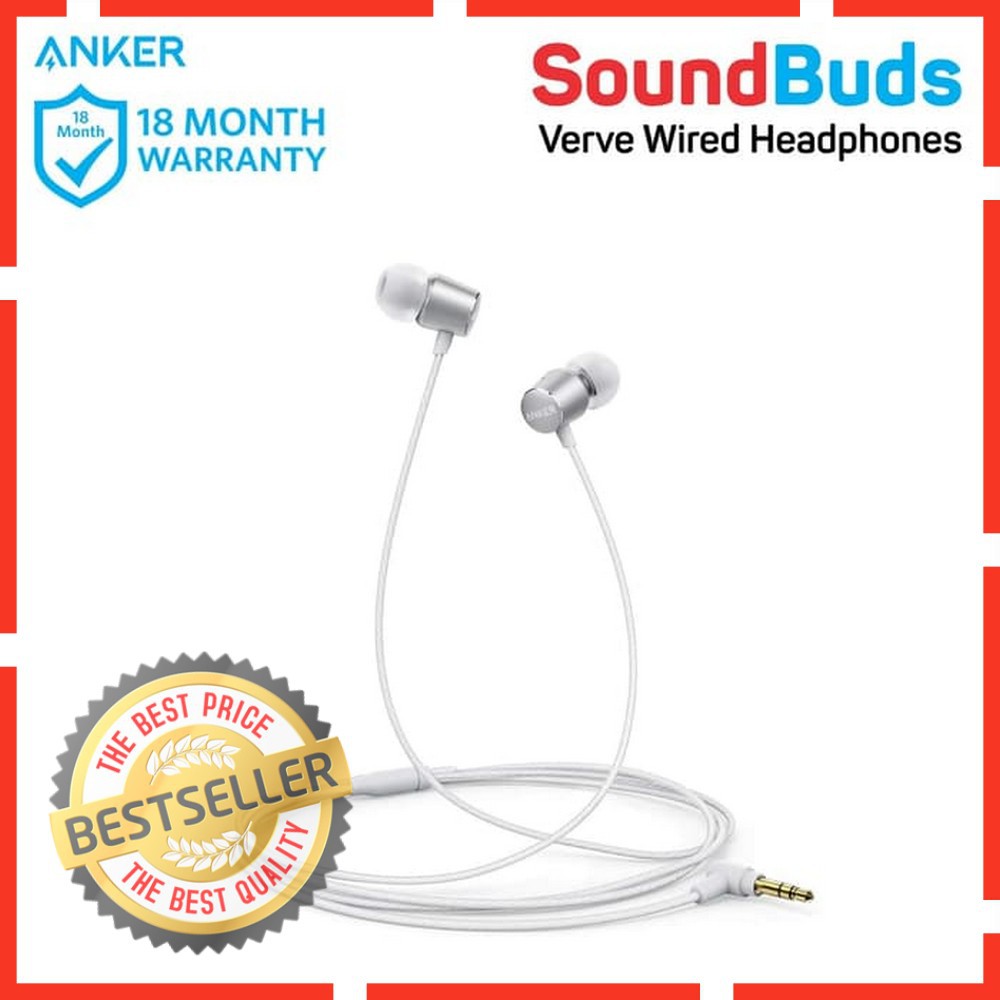 Earphone Anker SoundBuds Verve A3802041 Putih